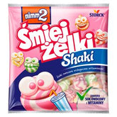 NIMM2 ŚMIEJŻELKI SHAKI FRUCHTGUMMIES ANGEREICHERT MIT VITAMINEN 90 G